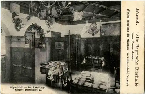 Basel - Alte Bayrische Bierhalle -N4528