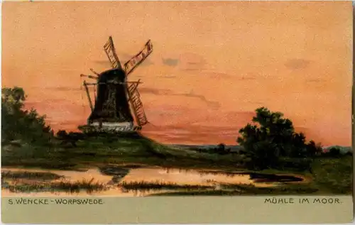 Worpswede - Mühle im Moor -88736