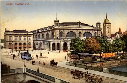 Zürich - Hauptbahnhof - Tram -204410