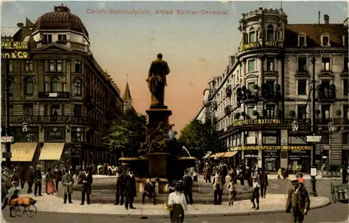 Zürich - Bahnhofplatz -204514