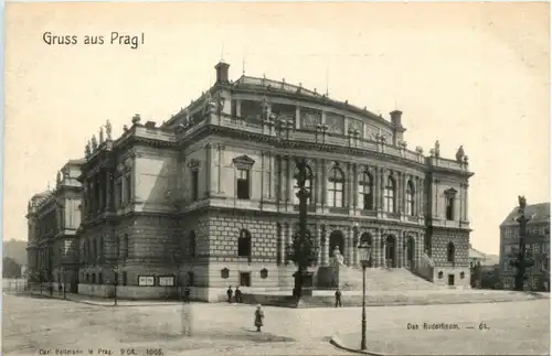 Gruss aus Prag - Rudolfinum -205304