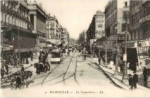 Marseille - La Cannebiere - Tramway -90016