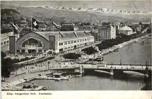 Zürich - Eidg- Sängerfest 1905 -204536