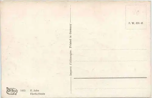 E. Jahn - fischerboote - DEGI -205930