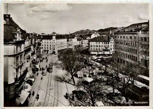 St. Gallen - Marktplatz -204070