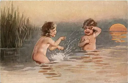 Kinder beim baden -206338