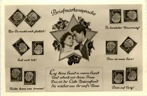 Briefmarken Sprache -205230