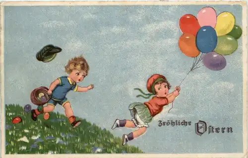 Kinder mit Luftballons -206020