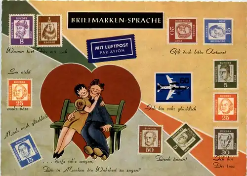 Briefmarken Sprache -205192
