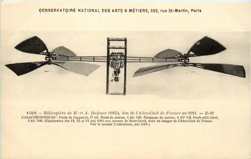 Paris - Conservatoire National des Arts et Metiers - airplane -206620