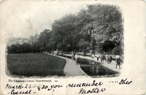 Bournemauth - Childrens canal -205406