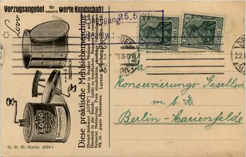 Mehlsiebmaschine - Lorenz & Vorberg Dresden -206178