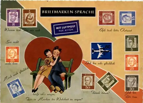 Briefmarken Sprache -205194