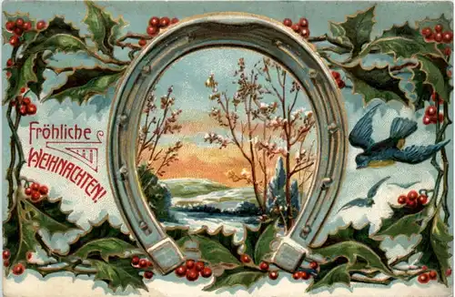 Weihnachten - Prägekarte -206798