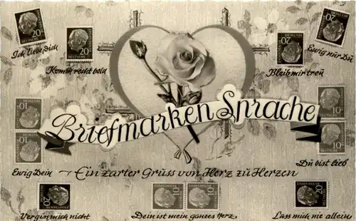 Briefmarken Sprache -205214