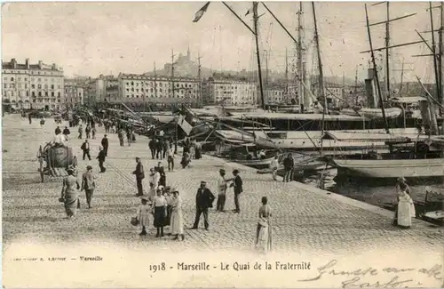 Marseille - Le Quai de la Fratrite -90028