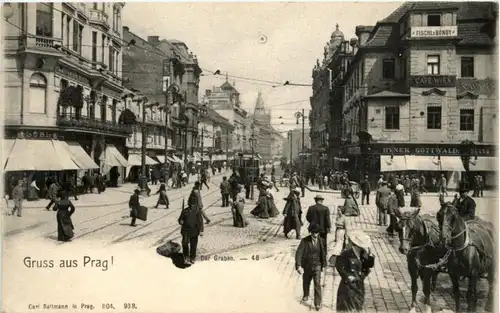 Gruss aus Prag - Der Graben -205296