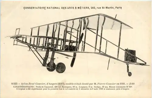 Paris - Conservatoire National des Arts et Metiers - airplane -206618