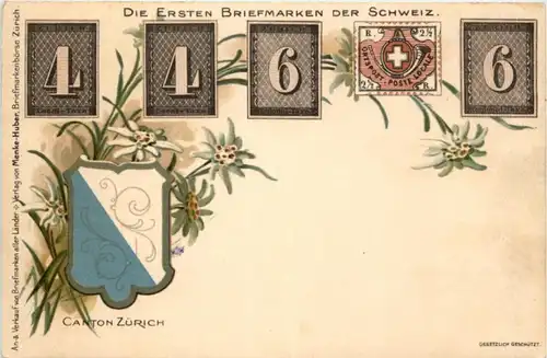Zürich - Briefmarken - Litho -204426