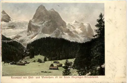 Rosenlaui an der Route Meyringen Grindelwald -207424