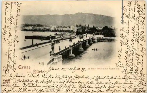 Zürich - Neue Brücke -204574