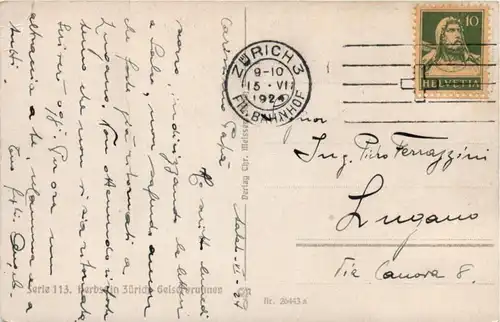 Zürich - Geiserbrunnen -204596