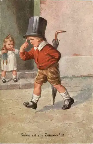 Schön ist ein Zylinderhut -206308