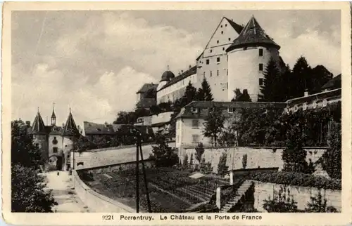 Porrentruy - Le chateau -180390