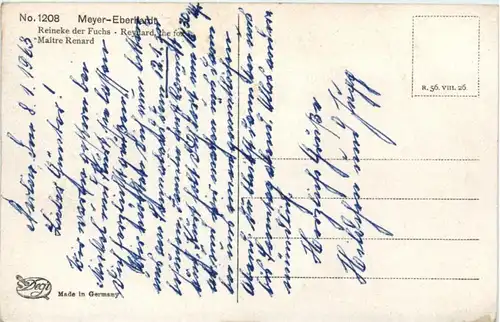 Meyer Eberhardt - Reineke der Fuchs - DEGI -205968