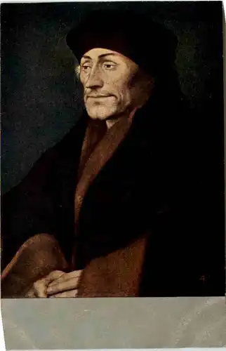 Hans Holbein - Brustbild des Erasmus -205762