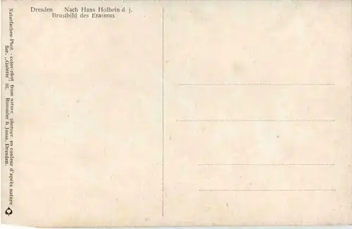 Hans Holbein - Brustbild des Erasmus -205762