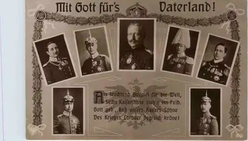 Mit Gott fürs Vaterland -207868