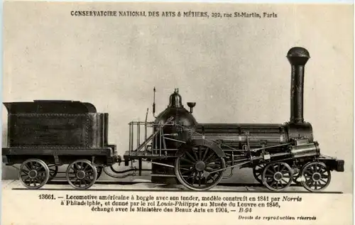 Paris - Conservatoire National des Arts et Metiers - Train -206550