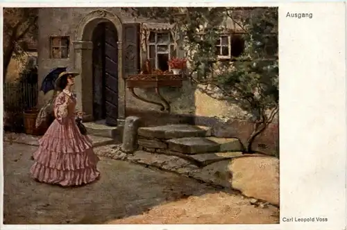 Ausgang - sign. Carl Leopold Voss -206440