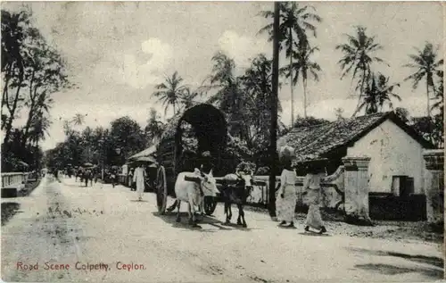 Ceylon - Road scene Colpetty -183028