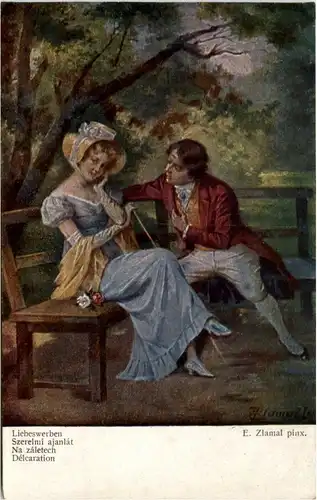 E. Zlamal - Liebeswerben -206698