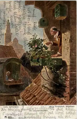 Carl Spitzweg - Im Dachstübchen -206874