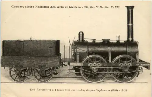 Paris - Conservatoire National des Arts et Metiers - Train -206554