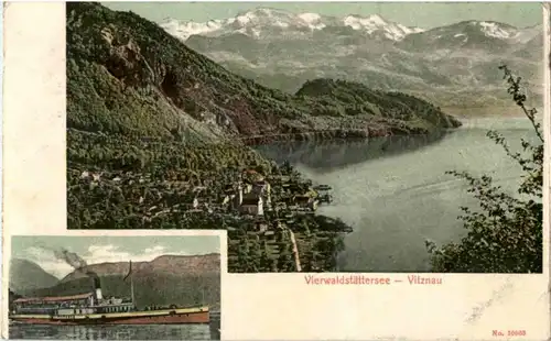 Vitznau mit Dampfer Victoria -186918