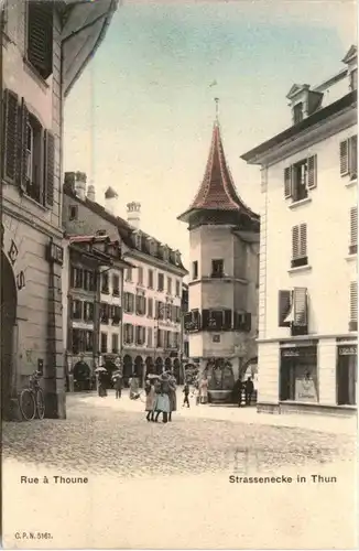 Thun - Strassenecke -207486