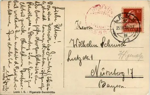 Lenk - Ifigenalp Sennhütte -208168