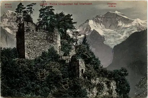 Ruine Unspunnen bei Interlaken -207654