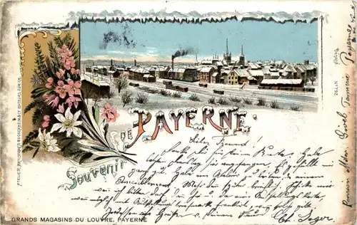 Souvenir de Payerne - Litho -208850