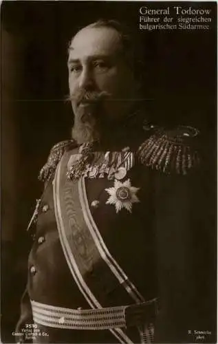 General Todorow - Sieger der bulgarischen Südarmee -207816