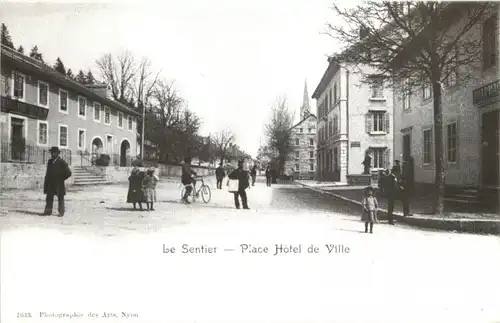 Le Sentier - Place Hotel de Ville - Repro -208676