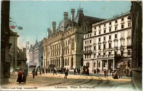Lausanne - Place St. Francois -209228