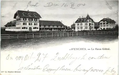 Avenches - Le Haras federal -209538