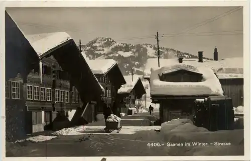 Saanen im Winter -208056