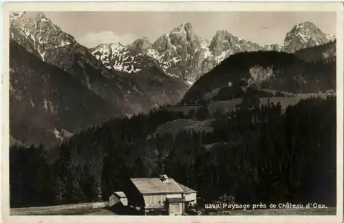 Paysage pres de chateau d Oex -181878