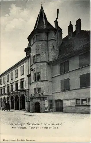 Morges - tour de l Hotel de ville -208754